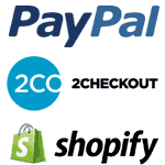 Putler Works With PayPal, 2Checkout and Shopify. More platforms coming soon.