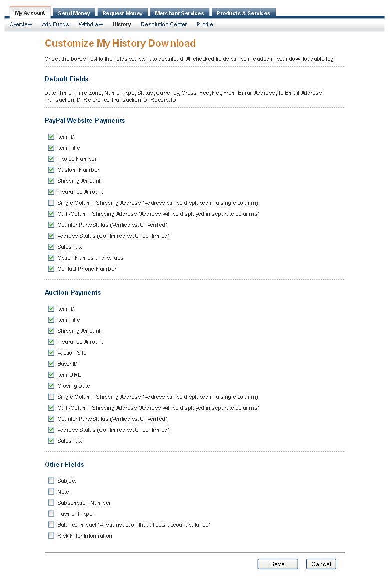 Download Paypal History Log As Csv And Import It Into Putler Putler - 