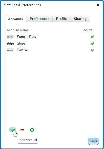 Multiple Accounts Added