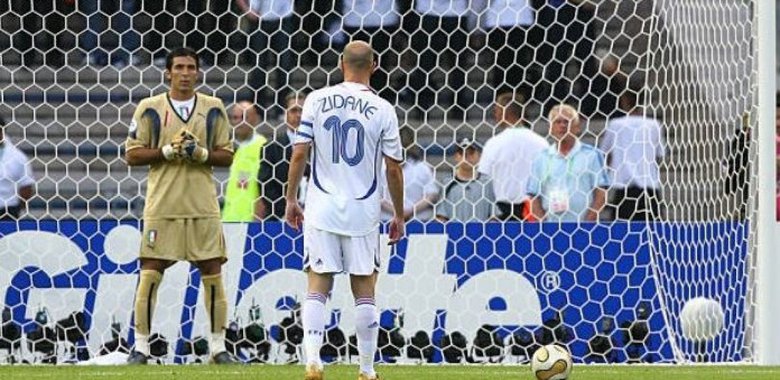 Zidane vs Buffon in 2006 FIFA World Cup Final