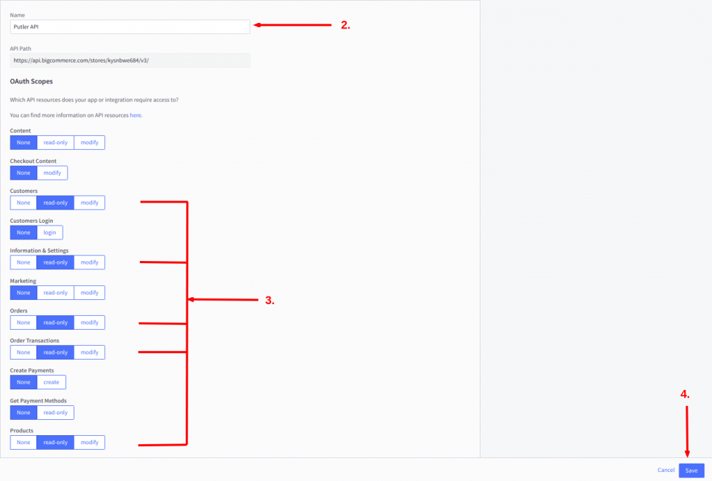 How To Get BigCommerce API Details? - Putler