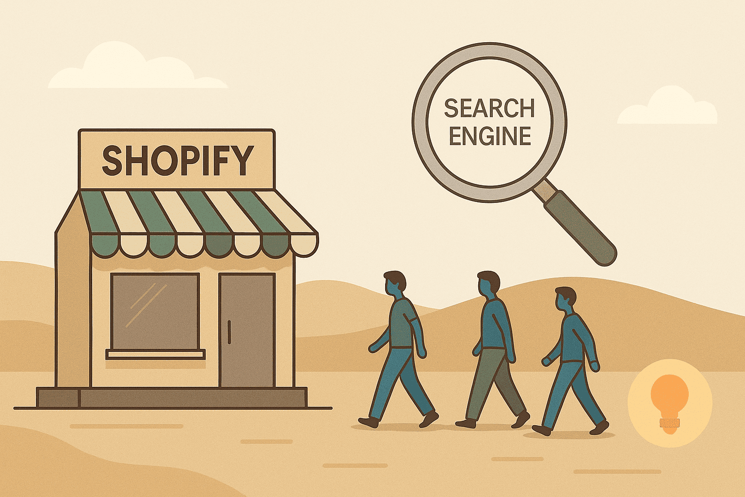Low traffic and poor visibility of shopify store