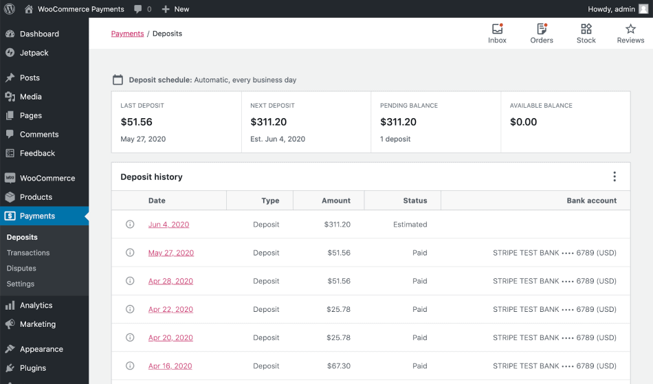 Woo Payments Dash- WooCommerce Payments vs Stripe