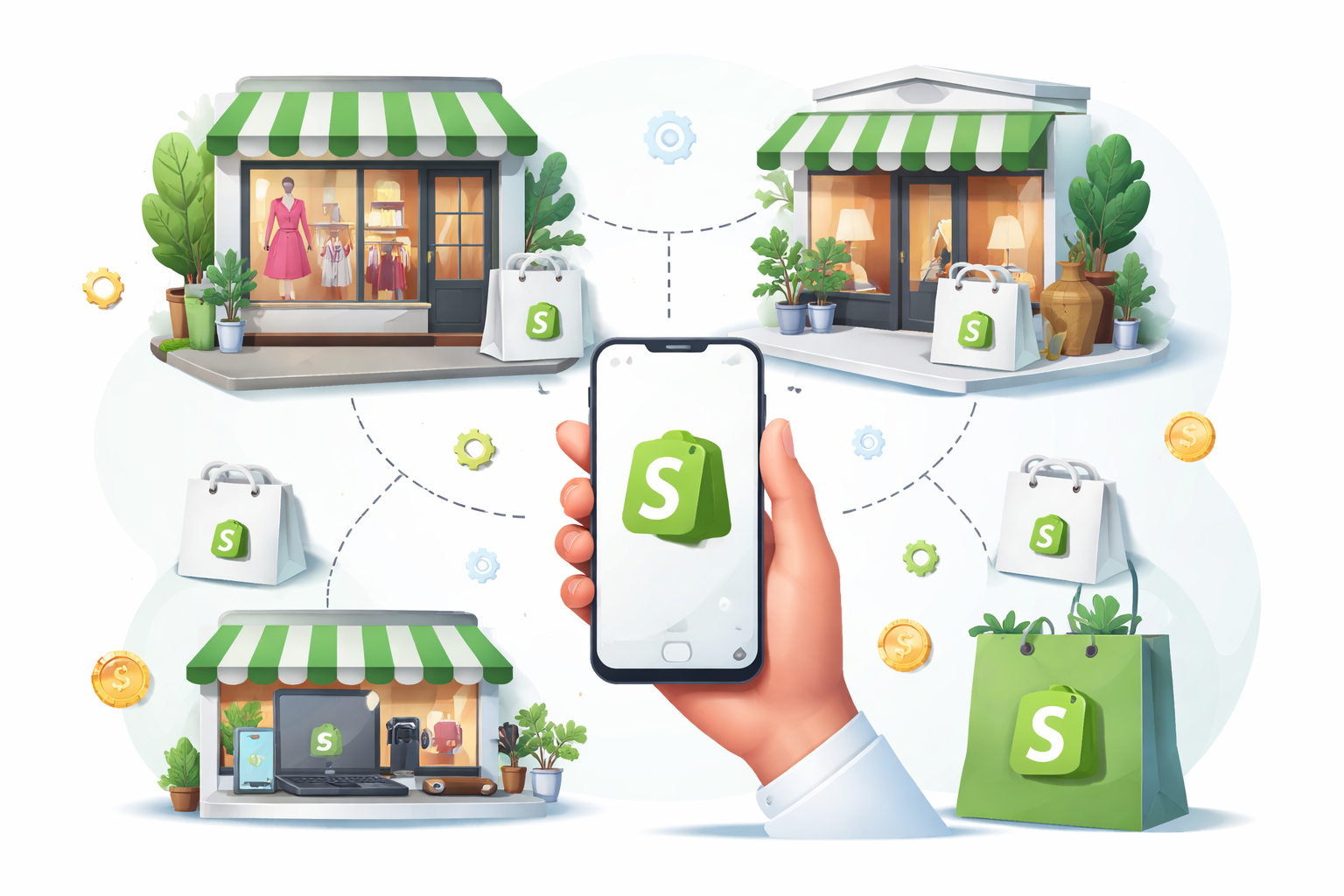 Can you have multiple Shopify stores on one account ?