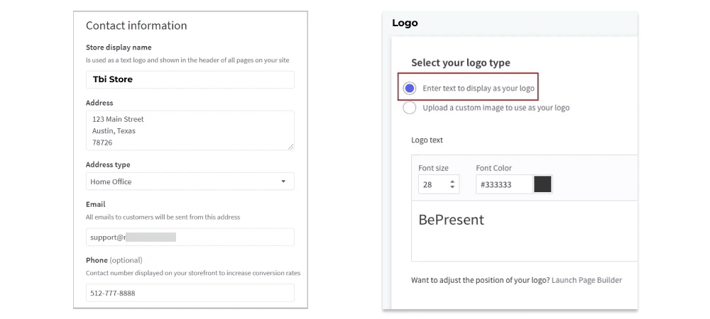 BigCommerce- store-details