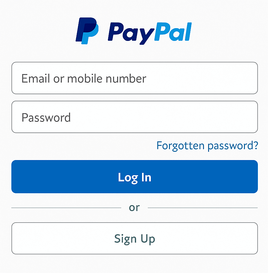 Paypal-account