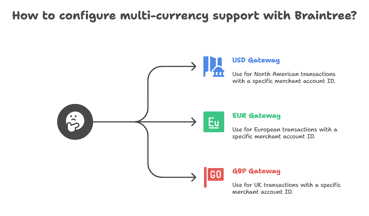 Multi-currency account configuration