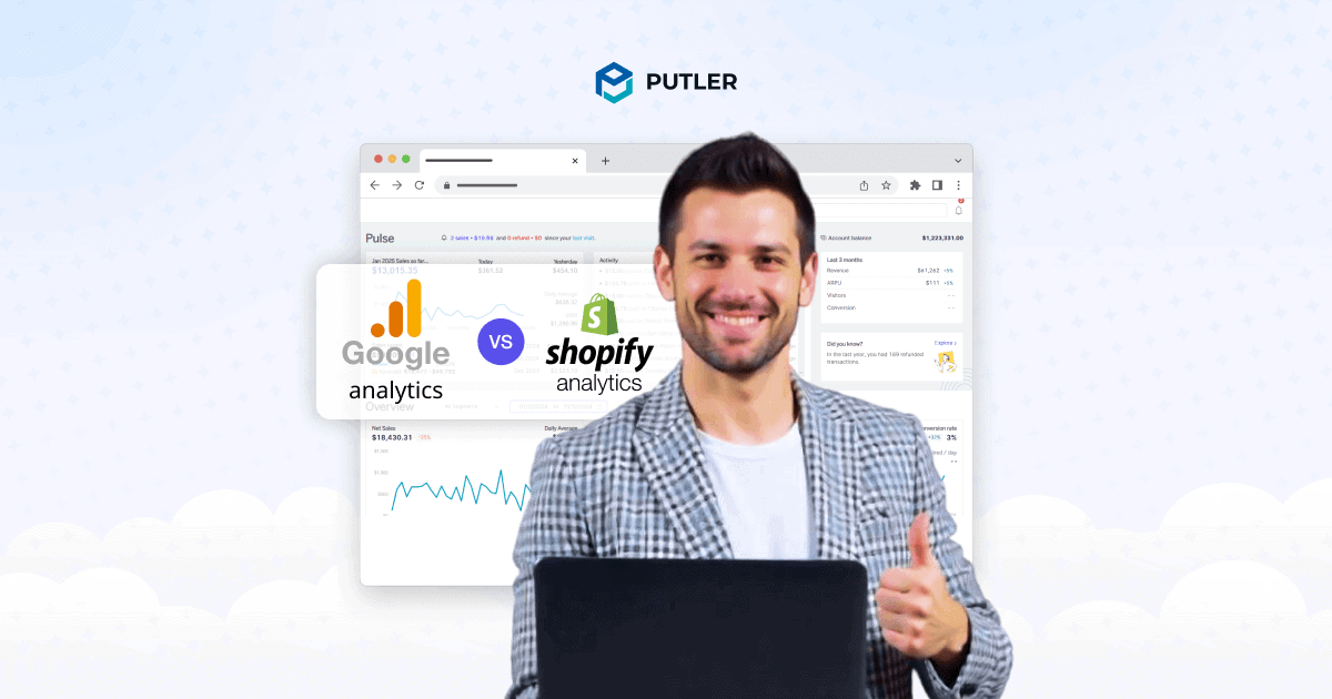 Shopify Analytics vs GA4