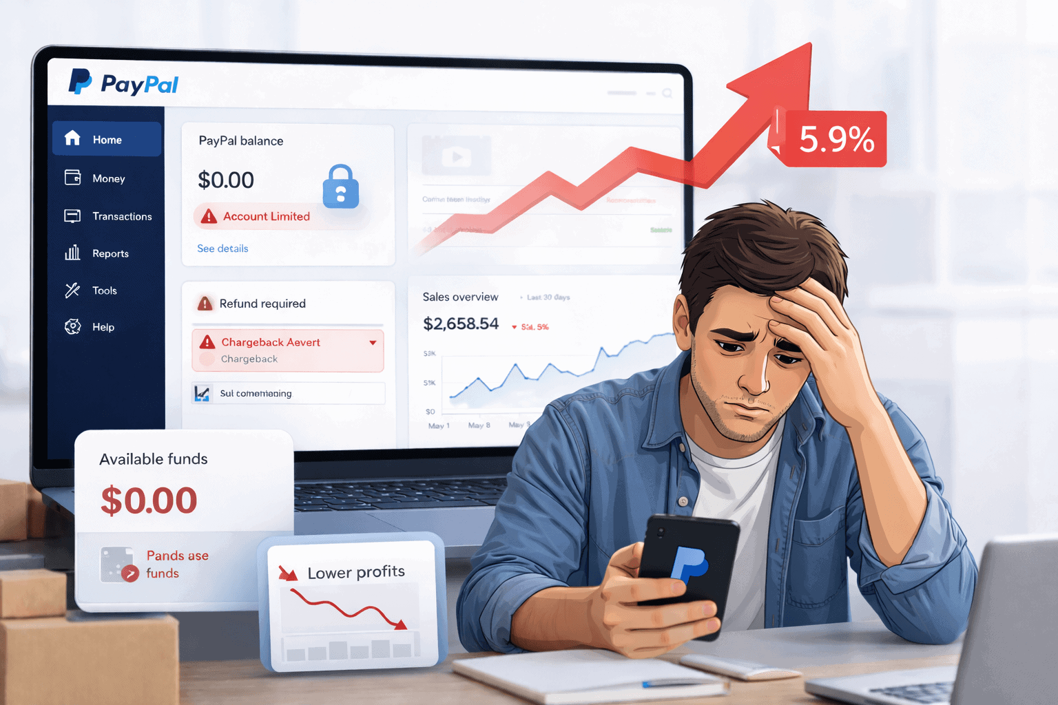 How much PayPal costs