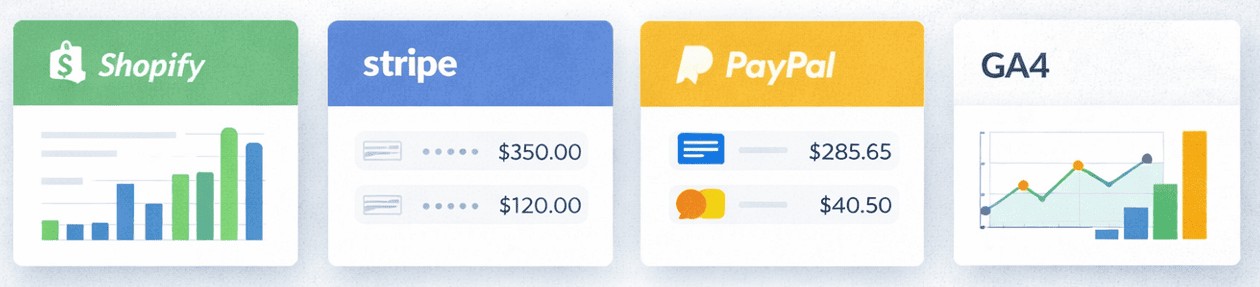 No cross-channel reporting