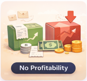 Stripe no profitability
