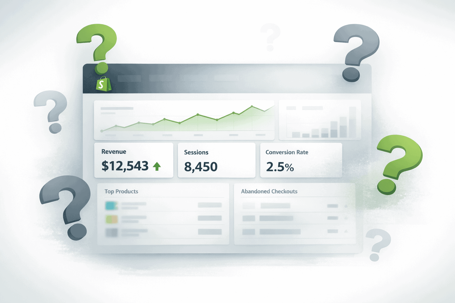 What Shopify analytics actually gives you