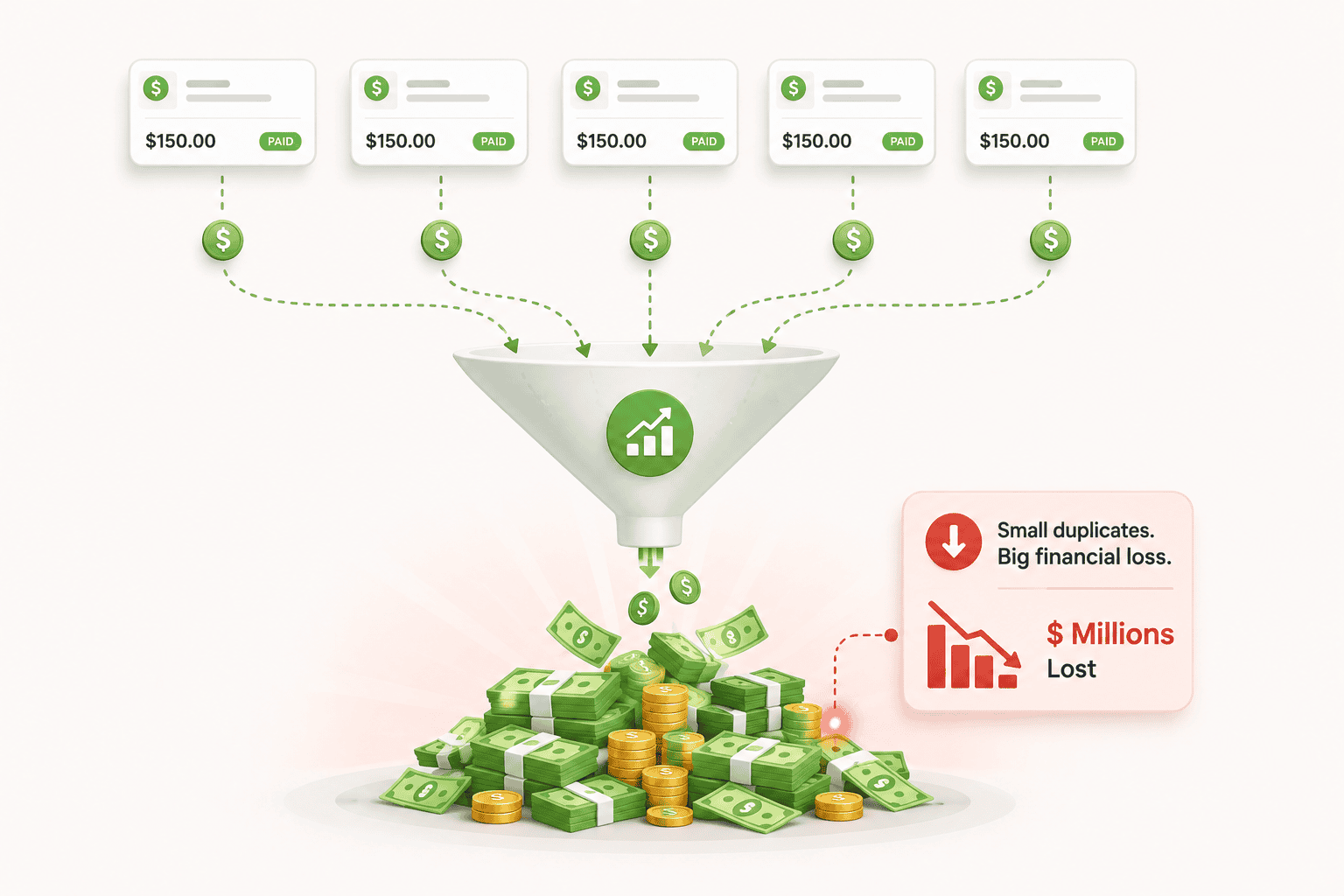 duplicate payments cost
