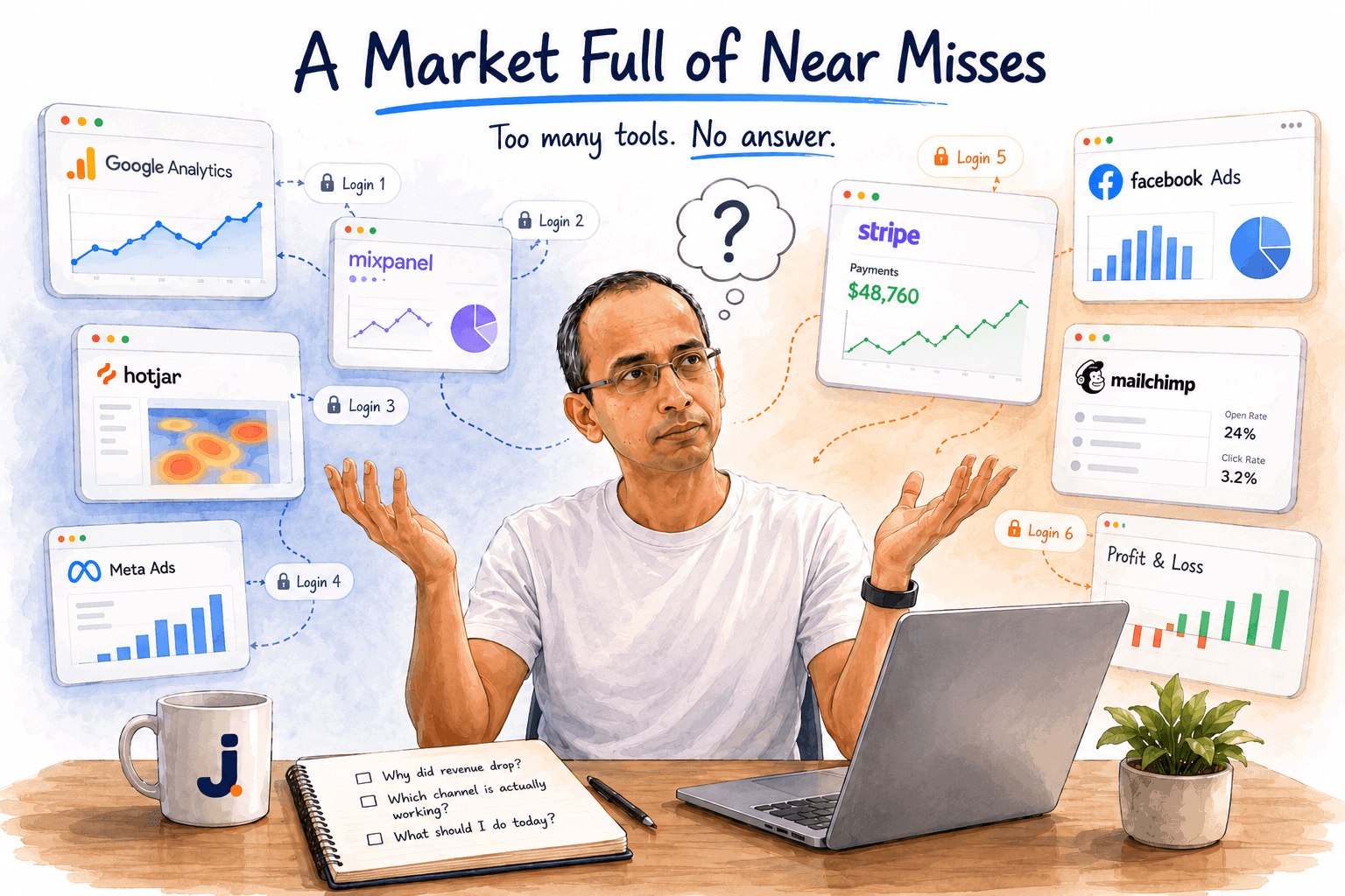 Analytics tools too fragmented, expensive, or incomplete