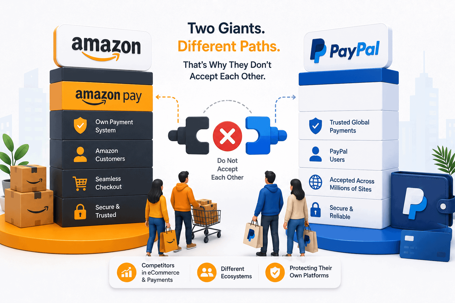Why doesn't Amazon accept PayPal