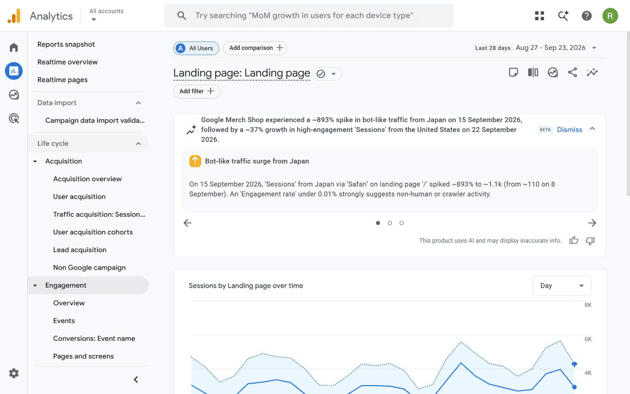 ga4-landing-page
